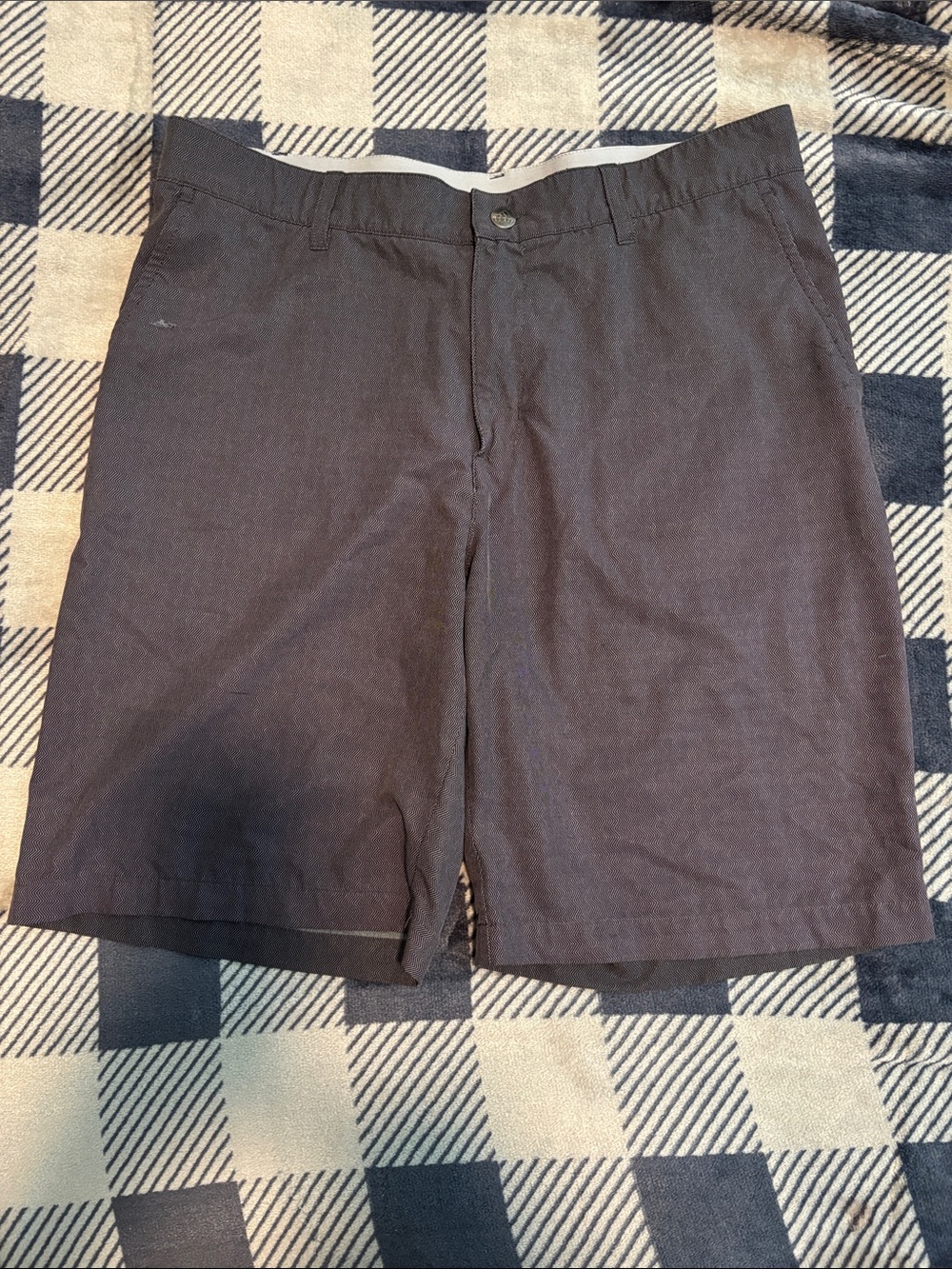 Adidas Men's Charcoal Grey Casual Shorts